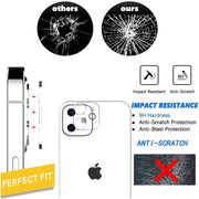 iPhone Privacy Screen Protector comparison showing impact resistance, anti-scratch features, and perfect fit for iPhone models.