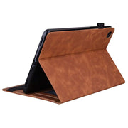 Leather iPad Case – Business Folio Protective Cover featuring a brown leather exterior for iPad Pro.
