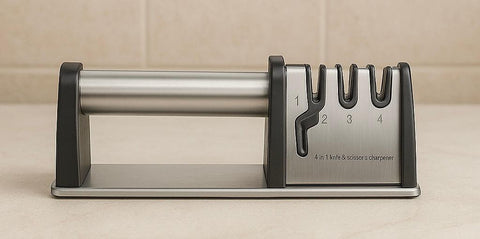 Aiguiseur de couteaux 4 en 1 - WorldElectronic