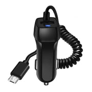 Fast Car Phone Charger with USB Type-C cable for quick charging on the go.