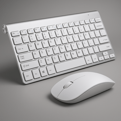 Clavier et souris sans fil portatifs - WorldElectronic