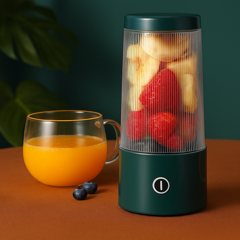 Exprimidor de frutas portátil recargable
