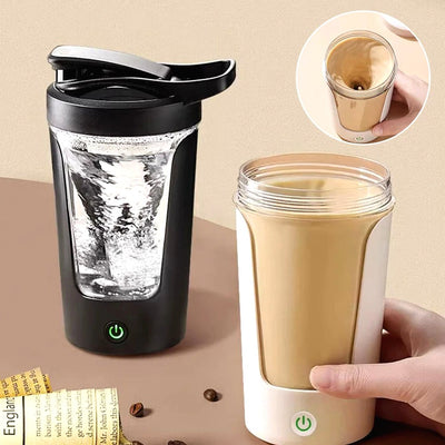 Mezclador eléctrico de proteína en polvo de 450 ml, agitador automático