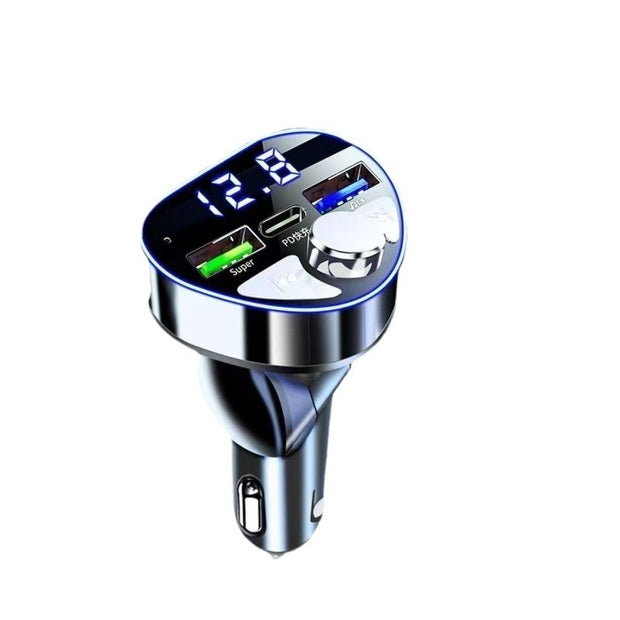 Receptor Bluetooth para coche, reproductor y cargador de móvil