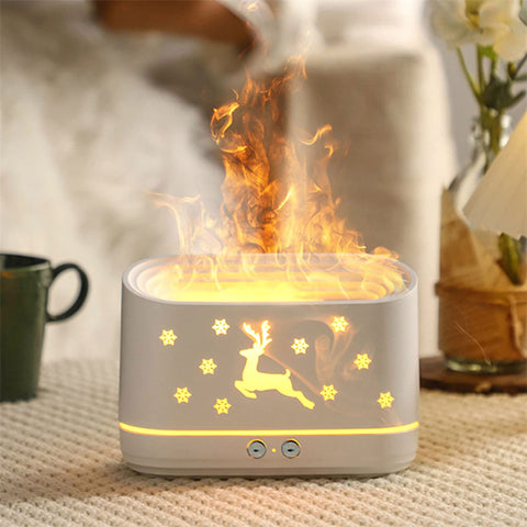 Elk Flame Diffuser Lamp Humidifier