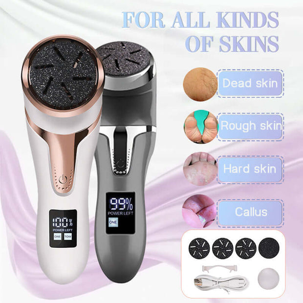 Rechargeable dead skin remover