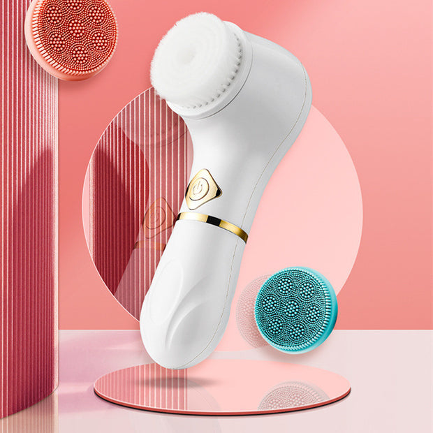 Electric facial cleanser