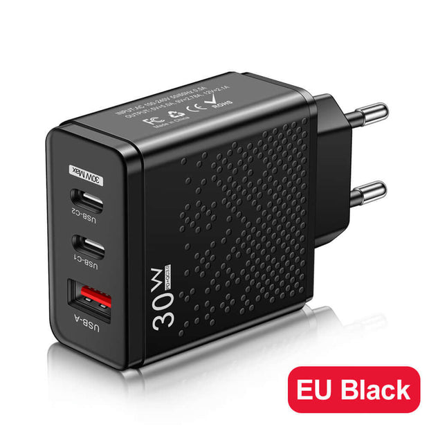 Cargador de teléfono móvil USB tipo C