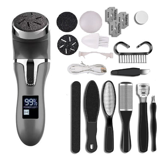 Rechargeable dead skin remover