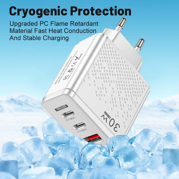 Cargador de teléfono móvil USB tipo C