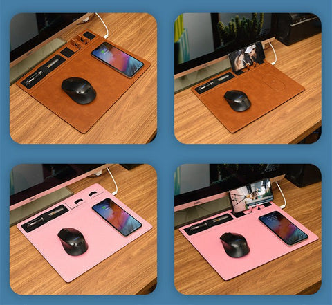 Tapis de souris avec chargement sans fil - WorldElectronic