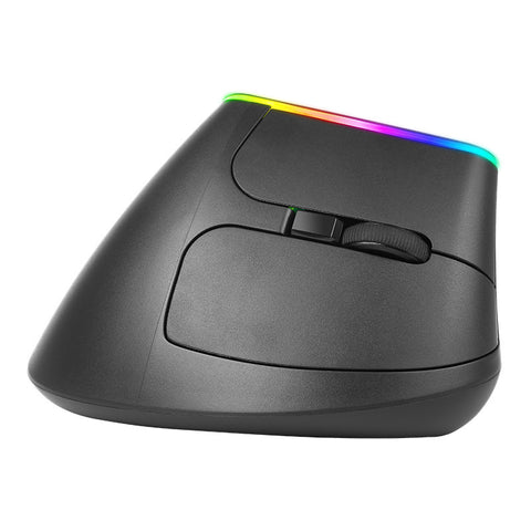 Souris verticale ergonomique sans fil RGB - WorldElectronic