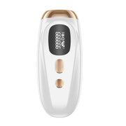 High-performance IPL laser hair removal device with display and control buttons for effective hair removal.