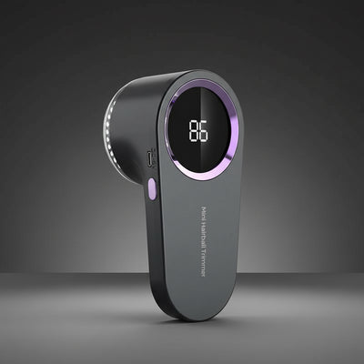 fabric shaver lint remover revive clothes - compact lint remover with digital display and sleek design