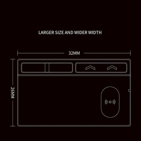 Tapis de souris avec chargement sans fil - WorldElectronic